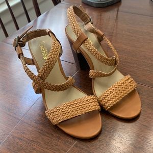 Kenneth Cole Reaction woven 3” block heels